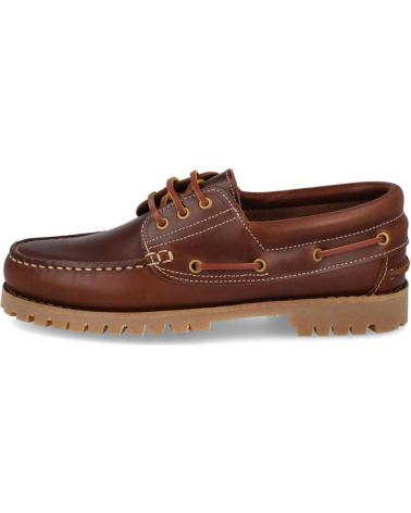 Nauticos de Hombre l&r shoes LR SHOES E5720-1 ZAPATOS NAUTICOS HOMB MARRON