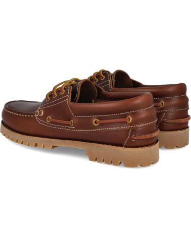 Nauticos de Hombre l&r shoes LR SHOES E5720-1 ZAPATOS NAUTICOS HOMB MARRON