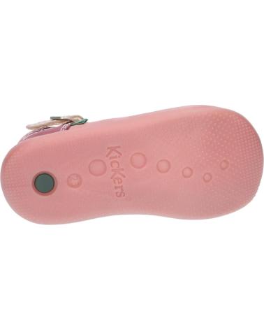 Sapatos de Menina KICKERS 621016-10 BONBEK-2 132 ROSE TRICOLORE
