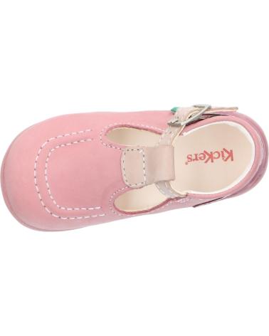 Sapatos de Menina KICKERS 621016-10 BONBEK-2 132 ROSE TRICOLORE