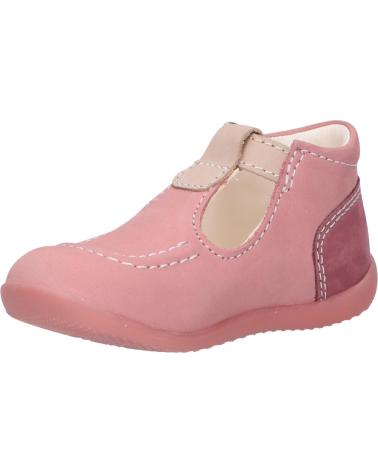 Sapatos de Menina KICKERS 621016-10 BONBEK-2 132 ROSE TRICOLORE