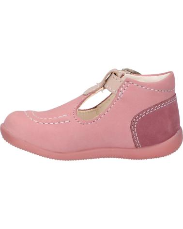 Sapatos de Menina KICKERS 621016-10 BONBEK-2 132 ROSE TRICOLORE