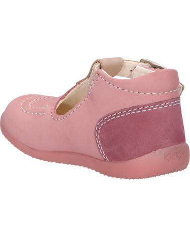 Sapatos de Menina KICKERS 621016-10 BONBEK-2 132 ROSE TRICOLORE