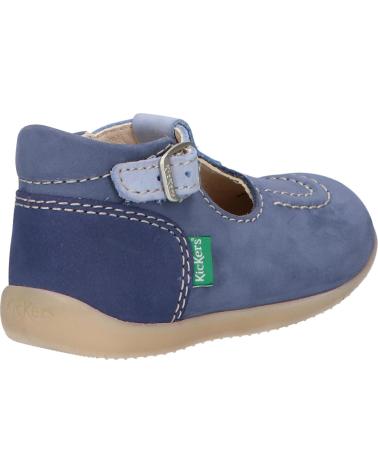 Scarpe per Bambino KICKERS 621016-10 BONBEK-2 53 BLEU TRICOLORE