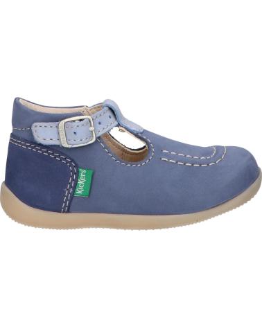 Scarpe per Bambino KICKERS 621016-10 BONBEK-2 53 BLEU TRICOLORE