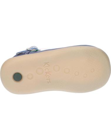 Scarpe per Bambino KICKERS 621016-10 BONBEK-2 53 BLEU TRICOLORE