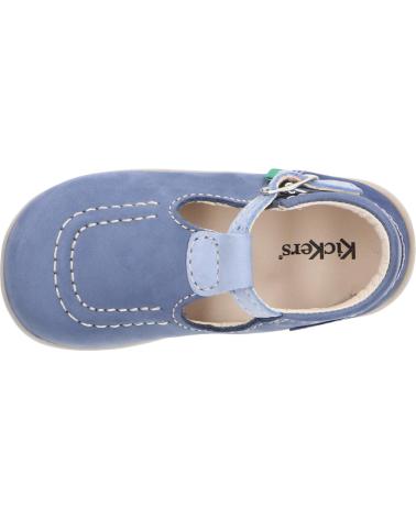 Scarpe per Bambino KICKERS 621016-10 BONBEK-2 53 BLEU TRICOLORE