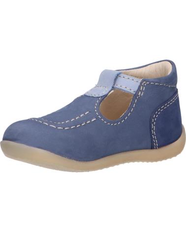 Scarpe per Bambino KICKERS 621016-10 BONBEK-2 53 BLEU TRICOLORE