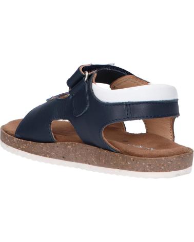 Sandali per Donna e Bambina e Bambino KICKERS 694917-30 FUNKYO 102 MARINE BLEU BLANC