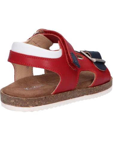 Sandali per Donna e Bambina e Bambino KICKERS 694917-30 FUNKYO 41 ROUGE MARINE BLANC