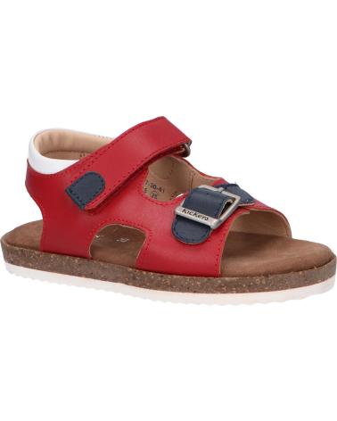 Sandali per Donna e Bambina e Bambino KICKERS 694917-30 FUNKYO 41 ROUGE MARINE BLANC