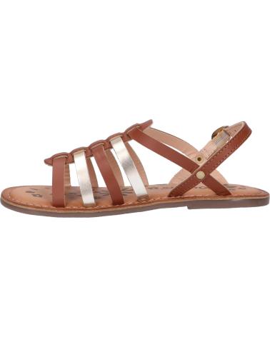 Sandalen für Damen und Mädchen KICKERS 695574-30 DIXON 116 CAMEL OR