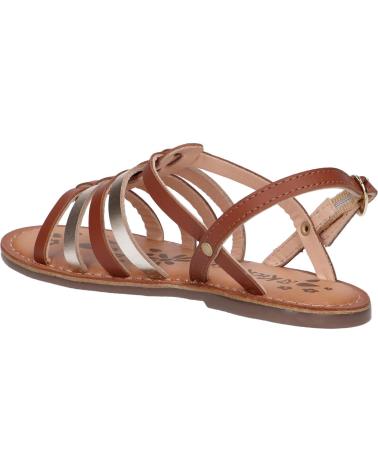 Sandalen für Damen und Mädchen KICKERS 695574-30 DIXON 116 CAMEL OR