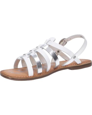 Sandales pour Femme et Fille KICKERS 695574-30 DIXON 31 BLANC ARGENT