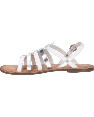 Sandales pour Femme et Fille KICKERS 695574-30 DIXON 31 BLANC ARGENT