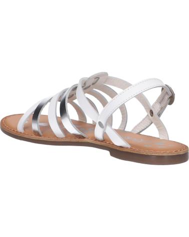 Sandales pour Femme et Fille KICKERS 695574-30 DIXON 31 BLANC ARGENT