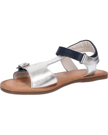 Sandalen für Mädchen KICKERS 784455-10 DIAZZ 16 ARGENT MARINE