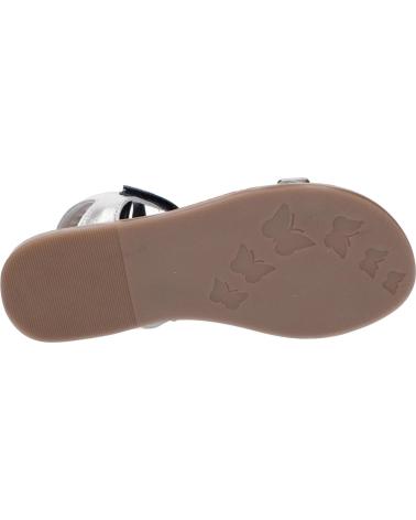 Sandalen für Mädchen KICKERS 784455-10 DIAZZ 16 ARGENT MARINE