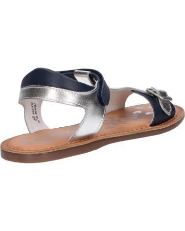 Sandalen für Mädchen KICKERS 784455-10 DIAZZ 16 ARGENT MARINE