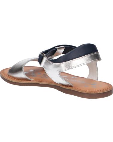 Sandalen für Mädchen KICKERS 784455-10 DIAZZ 16 ARGENT MARINE