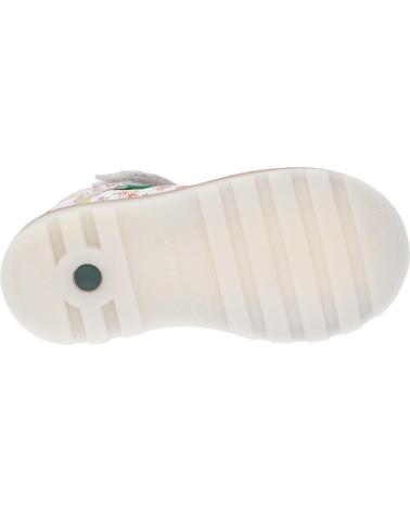 Zapatos de Niña KICKERS 785067-10 NONOCCHI 32 BLANC MULTICO FLEURI