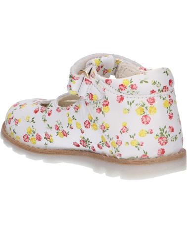 Zapatos de Niña KICKERS 785067-10 NONOCCHI 32 BLANC MULTICO FLEURI