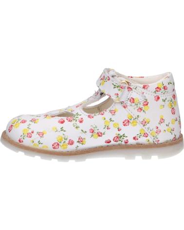 Zapatos de Niña KICKERS 785067-10 NONOCCHI 32 BLANC MULTICO FLEURI