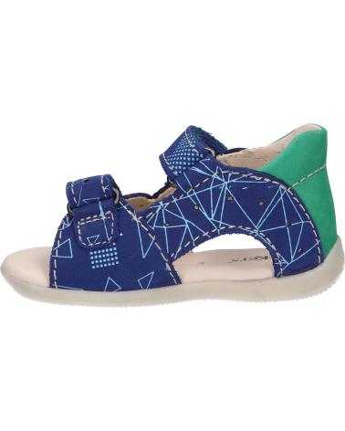 Sandali per Bambino KICKERS 785404-10 BOPING-2 51 BLEU VERT GALACTIC