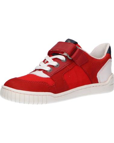 Scarpe sport per Bambina e Bambino KICKERS 858480-30 WINTUP 43 ROUGE BLANC MARINE