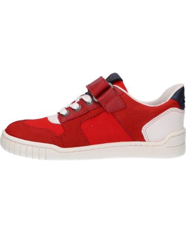 Scarpe sport per Bambina e Bambino KICKERS 858480-30 WINTUP 43 ROUGE BLANC MARINE