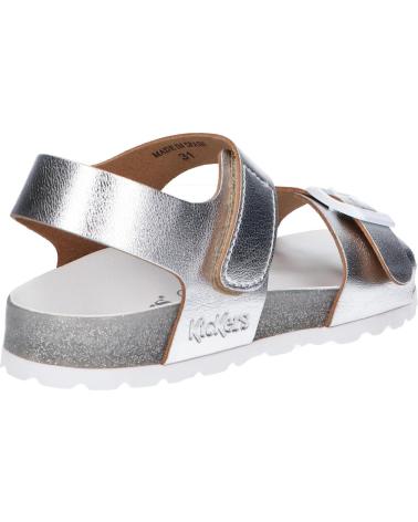 Woman and girl Sandals KICKERS 858541-30 SUNKRO 16 ARGENT