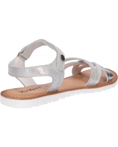 Sandalias de Mujer y Niña KICKERS 858650-30 BETTERNEW 16 ARGENT
