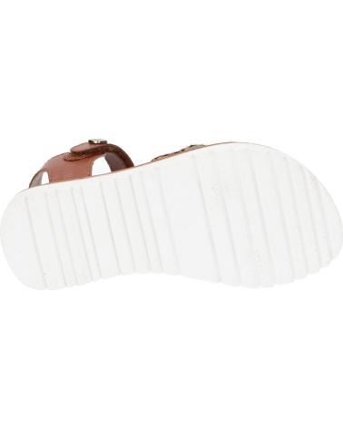Sandalen für Damen und Mädchen KICKERS 858651-30 BETTERNEW 15 OR LEOPARD