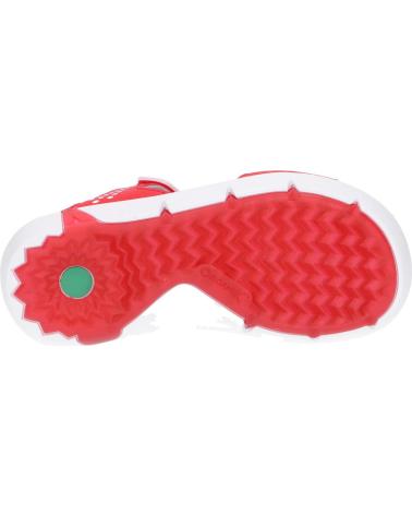Sandali per Bambina e Bambino KICKERS 858670-30 JUMANGAP 4 ROUGE BLANC