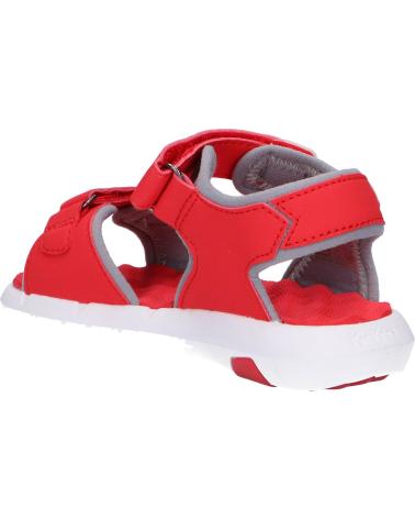 Sandali per Bambina e Bambino KICKERS 858670-30 JUMANGAP 4 ROUGE BLANC