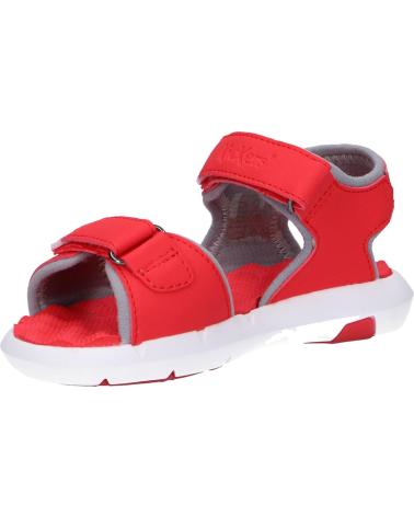 Sandali per Bambina e Bambino KICKERS 858670-30 JUMANGAP 4 ROUGE BLANC