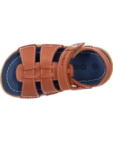 Sandali per Bambina e Bambino KICKERS 858770-30 PEPNUT 114 CAMEL