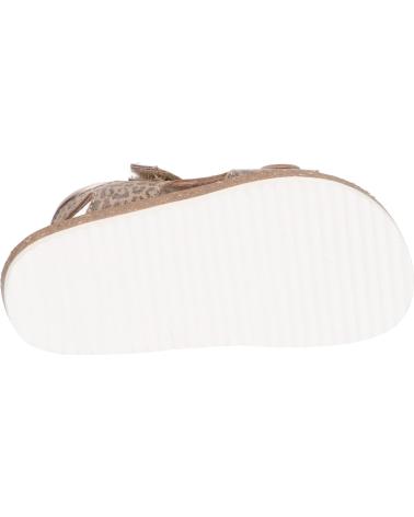 Sandalen für Damen und Mädchen KICKERS 861001-30 FUNKYO 113 BEIGE LEOPARD