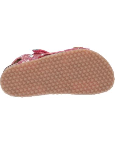 Sandales pour Femme et Fille KICKERS 869511-30 FUXIO 131 ROSE ARGENT IMPRIME