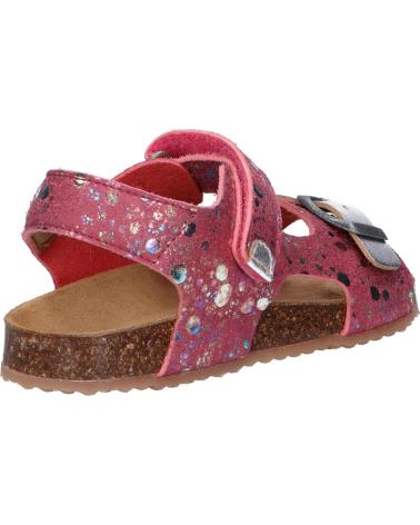 Sandales pour Femme et Fille KICKERS 869511-30 FUXIO 131 ROSE ARGENT IMPRIME
