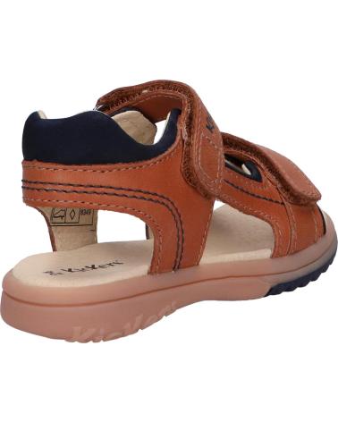 boy Sandals KICKERS 349498-30 PLATINO 114 CAMEL