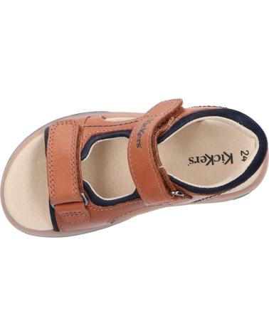 boy Sandals KICKERS 349498-30 PLATINO 114 CAMEL