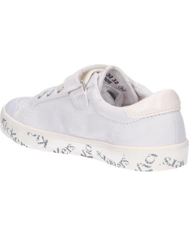 Scarpe sport per Bambina e Bambino KICKERS 694557-30 GODY 32 BLANC
