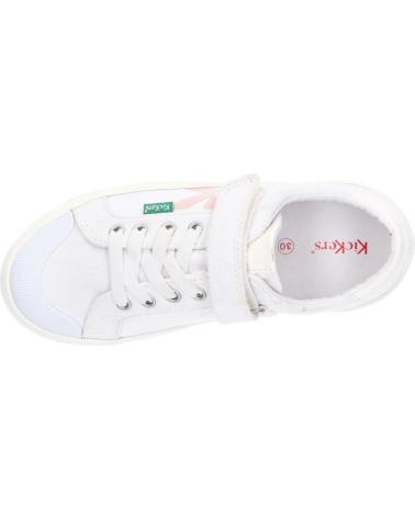 Scarpe sport per Bambina e Bambino KICKERS 694557-30 GODY 32 BLANC