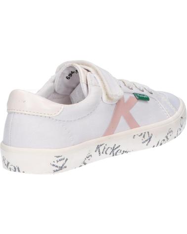 Scarpe sport per Bambina e Bambino KICKERS 694557-30 GODY 32 BLANC