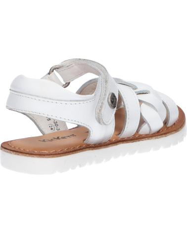 Sandalias de Niña KICKERS 694794-30 BETTY 3 BLANC