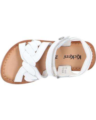 Sandalias de Niña KICKERS 694794-30 BETTY 3 BLANC