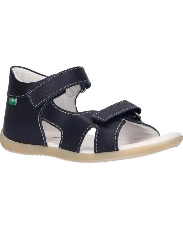 Sandali per Bambina e Bambino KICKERS 696355-10 BINSIA-2 103 MARINE FONCE