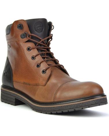 Boots für Herren KANGAROOS BOTIN CABALLERO PIEL CUERO-MARRONPIEL CUERO-MARRON