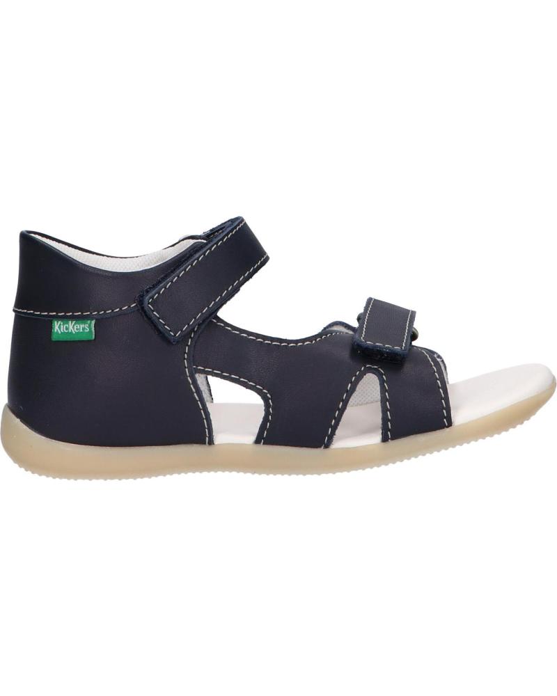 Sandali per Bambina e Bambino KICKERS 696355-10 BINSIA-2 103 MARINE FONCE